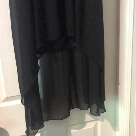 Miss Chievous Black Sequin Strapless Dress - Picture 5 of 7